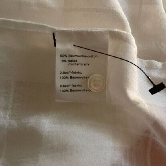 AKRIS Jasmine Transparent Check Weave Dress Size S/XS 4-2, 36 NEW - Picture 11 of 14